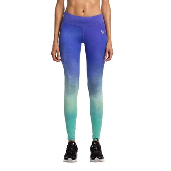 

CKAHSBI Quick Dry Fitness Yoga Pants High Waist Slim Leggings Gym Sports Tights Running Jogging Tummy Control Print Trousers