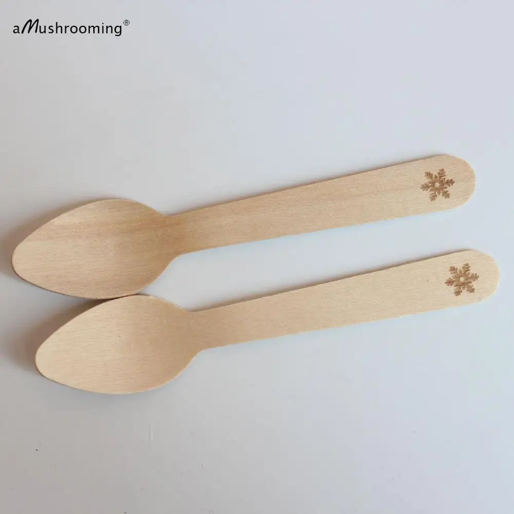 Mini Spoons Personlized Cutlery Ice Cream Spoons Dessert Spoons Snow