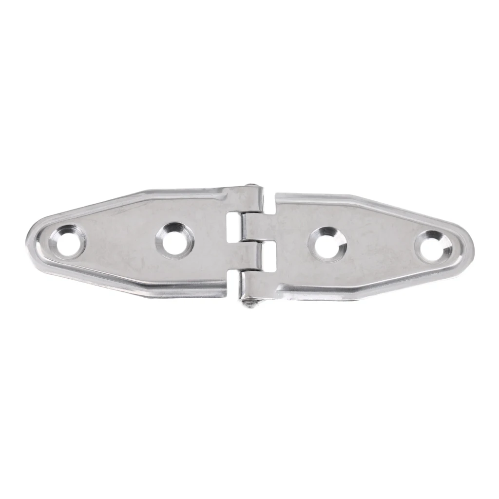 Hot Sales 4 Inch Stainless Steel Marine Boat Hardware Heavy Duty Strap Hinge Universal accessories for Marine/Boat/Yacht