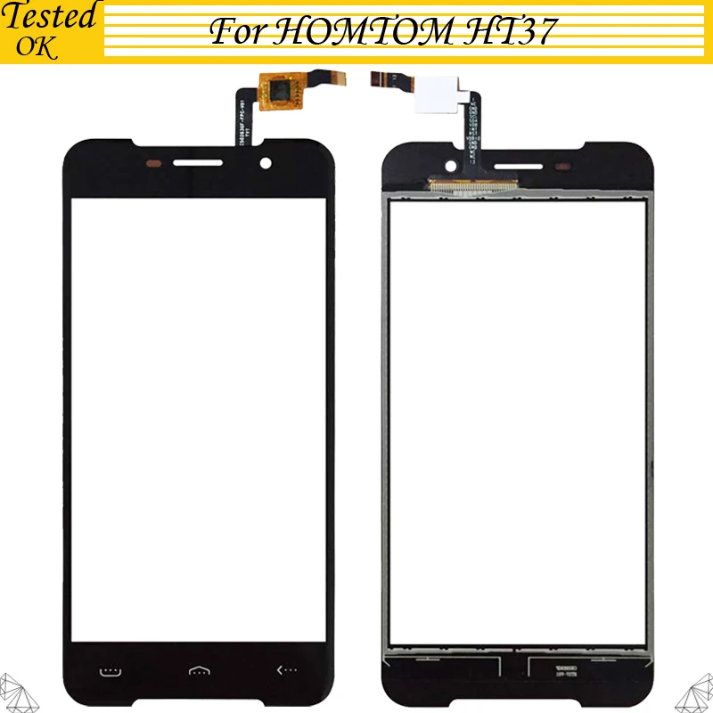 

5.0'' For HOMTOM HT37 Touch Screen Glass Panel For HT37 Pro TouchScreen Front Digitizer Sensor Lens