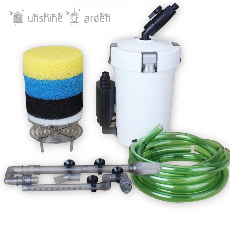 6W Aquarium Kits With Water Air Pump Aquarium Fish Tank External