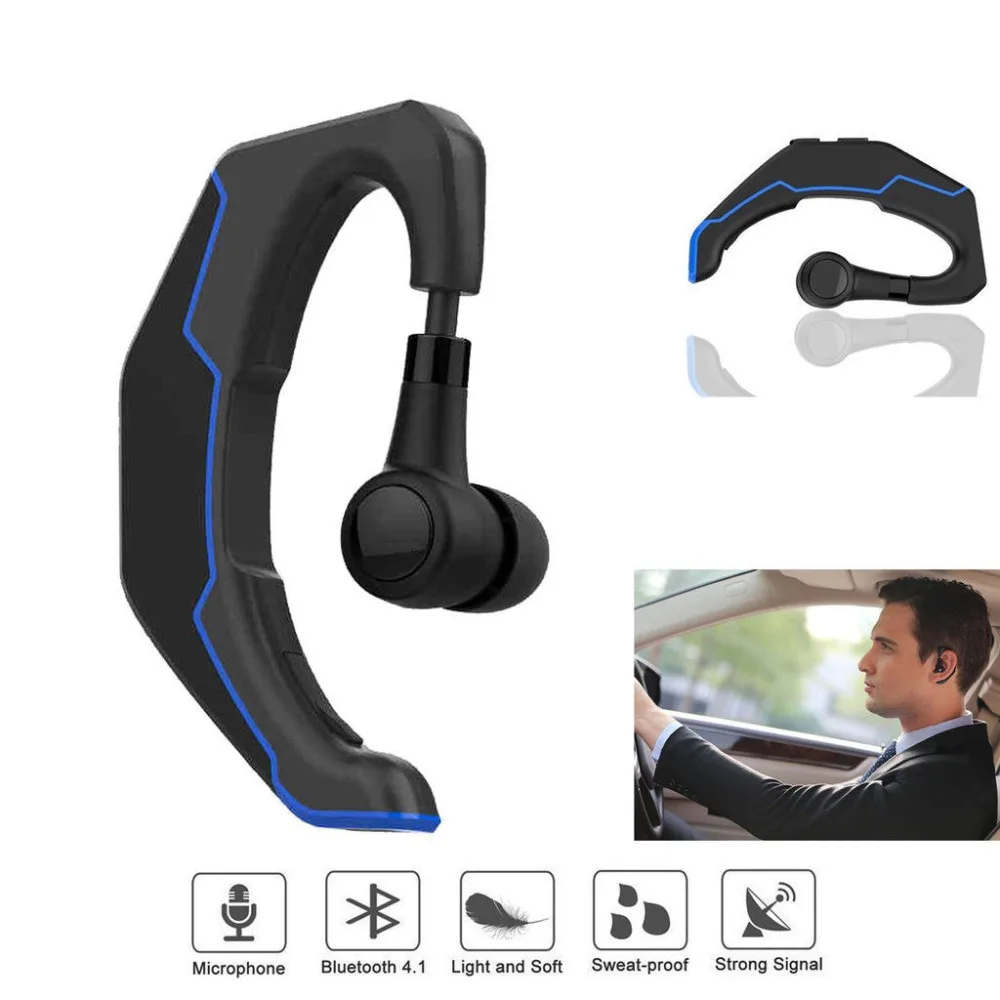 Bluetooth Headse Wireless Bluetooth Headphone with Microphone Hands Free Earphone Sport Running for Bluetooth Devieces iPhone X