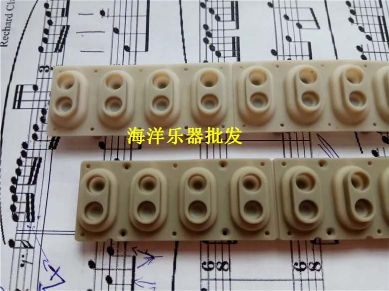 

2PCS Conductive Rubber Contact Pad Button D-Pad for RINGWAY B3000 TB210 TB6116 Replacement Switches Keypads