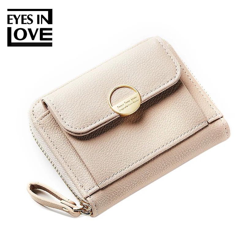 2018 PU Large Capacity Wallet Zipper Hasp Fashion Leather Wallet Solid Wallets Women Luxury