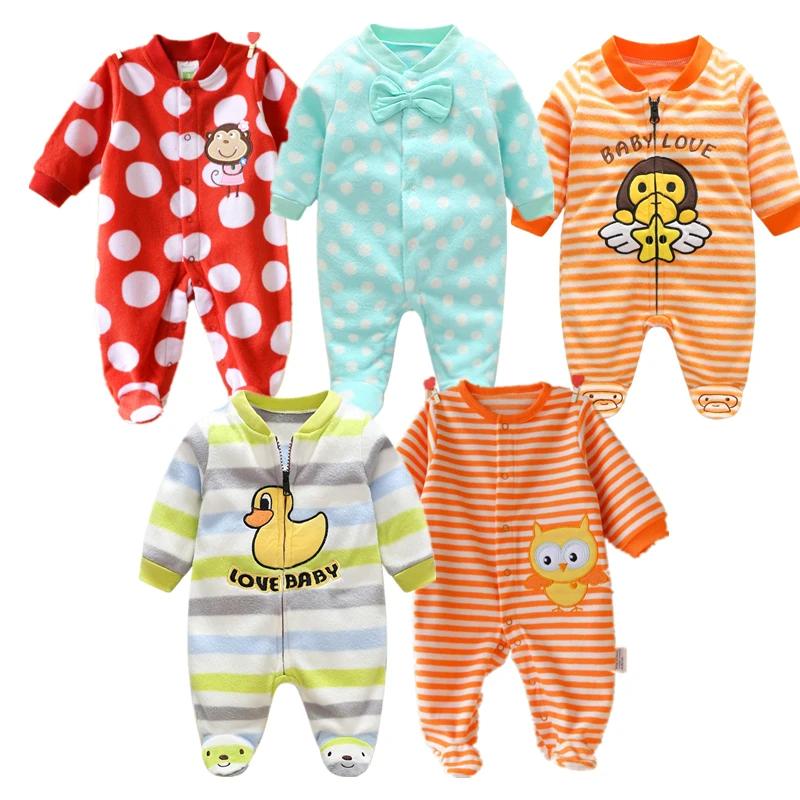 Recién Nacido bebé de lana pantalones de bebé Niños Niñas Ropa de primavera otoño recién nacido monos ropa Bebes niñas ropa de bebé