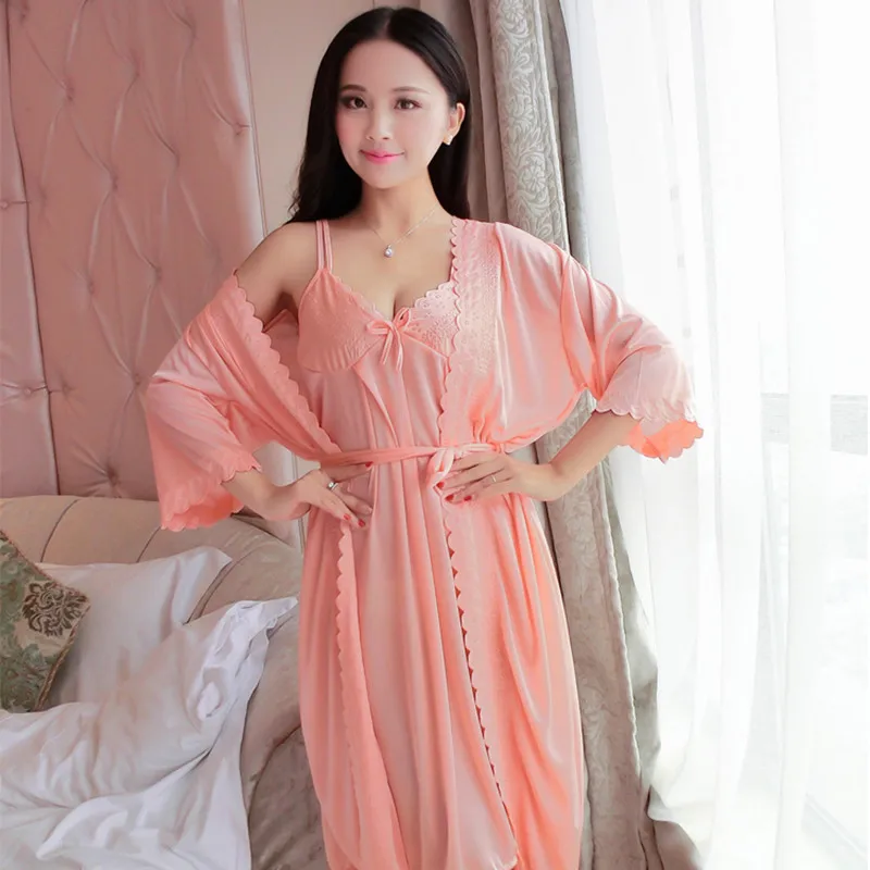 Наборы платьев женские сексуальные пижамы домашние дышащие корейские стильные свободные для отдыха модные женские s одежда Высокое качество ежедневно простые шикарные - Цвет: 7
