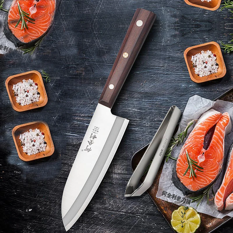 LDZ немецкий нож из нержавеющей стали Sashimi Sashayed лососевый для филе ножи кухни