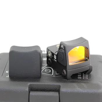 

Tactical New Style RMR Red Dot Scope Reflex Sight Outdoor Army Military Traning Shooting Sight For Hunting Rifle Scope Black
