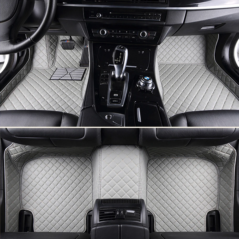 

Car floor mats for Peugeot 206 207 2008 301 307 308sw 3008 408 508 all weather waterproof car styling liners