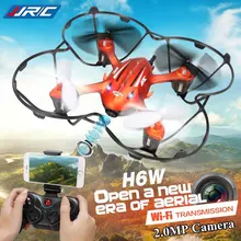 JJRC H6W 4-CH Wifi FPV Real-time Transmission Drone with CF Headless Mode 6-Axis Gyro 2MP FPV Camera RTF RTF