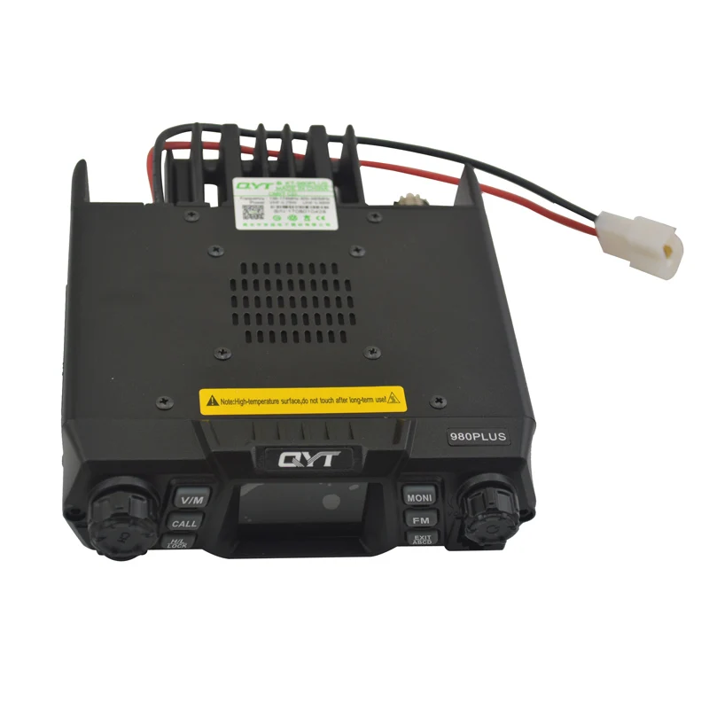 QYT 980 плюс двухдиапазонный VHF 75 Вт: 136-174 МГц и UHF 55 Вт: 400-480 МГц 200CH Высокая выходная мощность четырехъядерный резервный мобильный радио