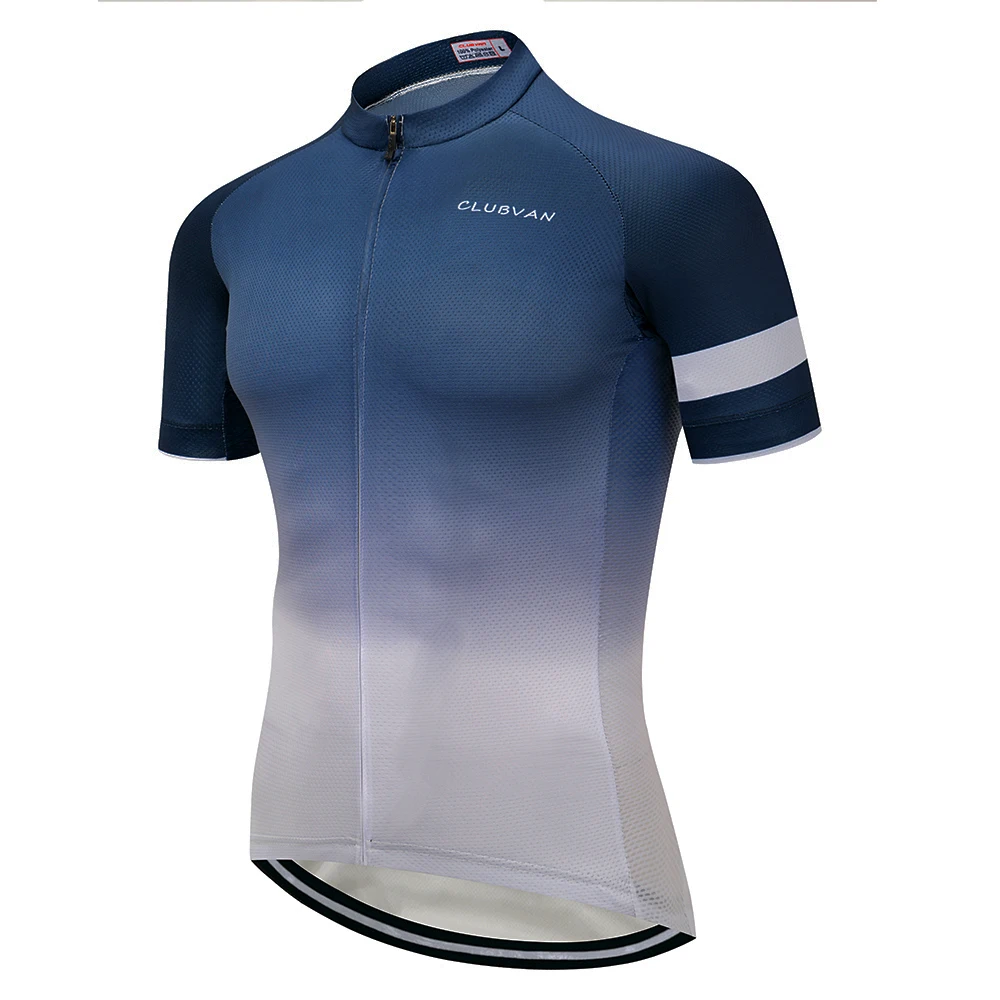 

Gradient colors cycling jersey 2019 Men retro mountain road bike shirt Summer short bicycle clothes Pro sport wear mtb clothing