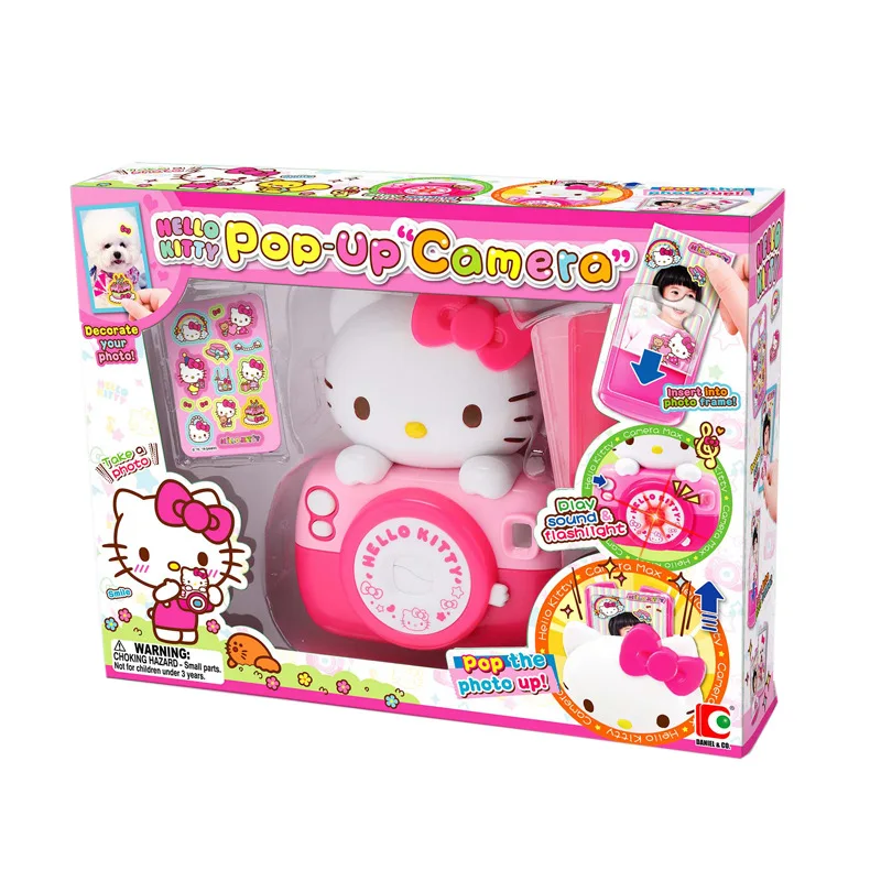 Камера HELLO KITTY для детей забавная камера Детский игровой дом с фоторамкой