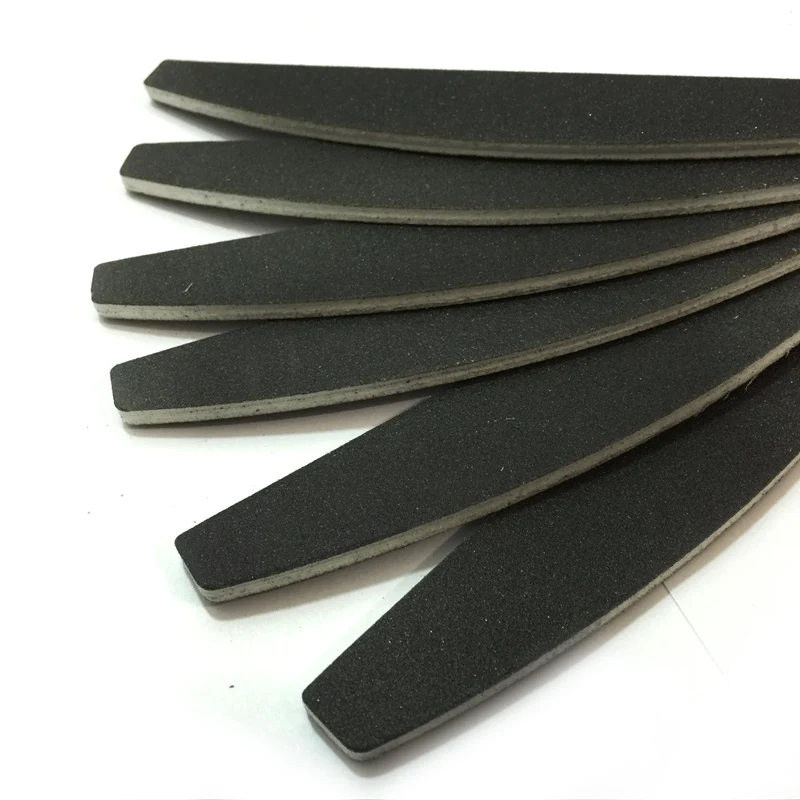 4 Pcs 100/180 Professional Nail Files Sanding Buffer Crystal Nailfile Block Pedicure File Bufffing Double Side Art File Tools
