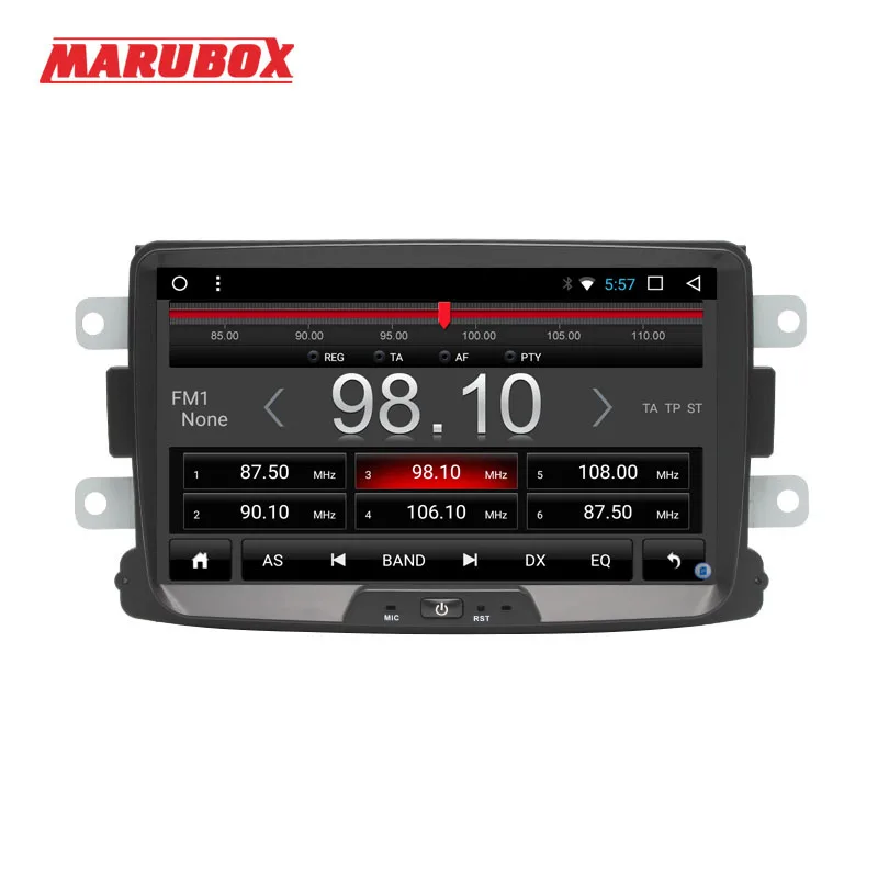 MARUBOX 1Din Android 8 1 для Renault Duster 2010 2015 Logan Sandero GPS Navi стерео радио автомобильный