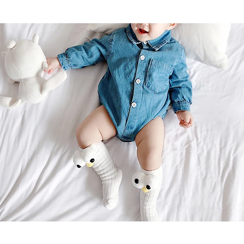 girl denim clothes 3 вида стилей; мягкий джинсовый Детский комбинезон с граффити; Одежда для младенцев; комбинезон для новорожденных; костюм для маленьких мальчиков и девочек; модные детские джинсы в ковбойском стиле - Цвет: girl denim clothes