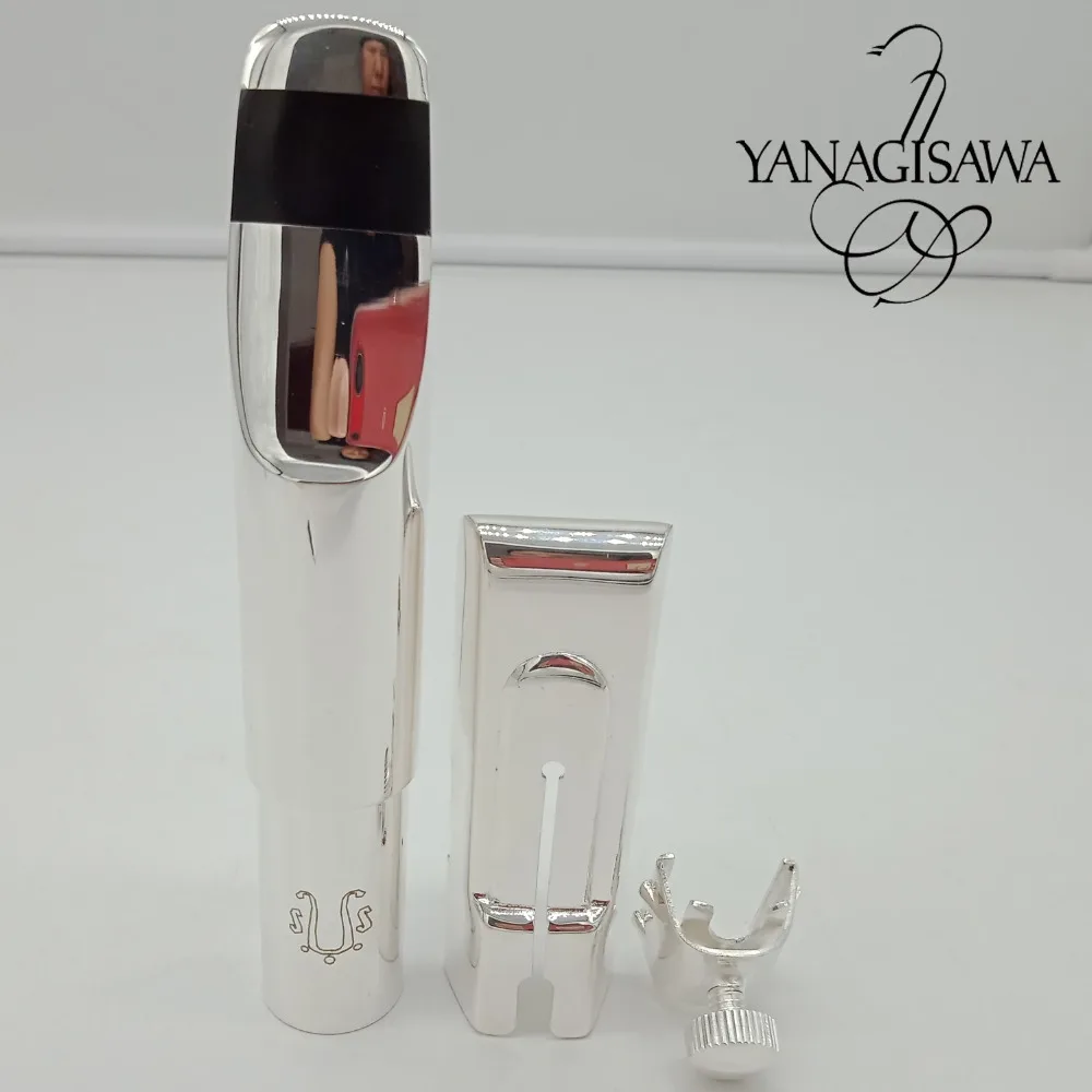 

Free Shipping Brand New Yanagisawa Baritone Saxophone Metal Mouthpiece Professional Sax Mouth Pieces Accessories Silvering