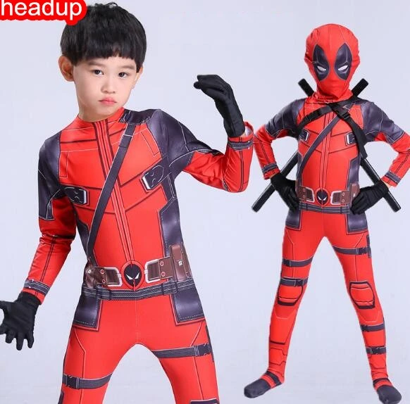 Disfraz de Deadpool para niños, disfraz de Halloween para niños, juego de  ropa para niños|Disfraces para niños| - AliExpress
