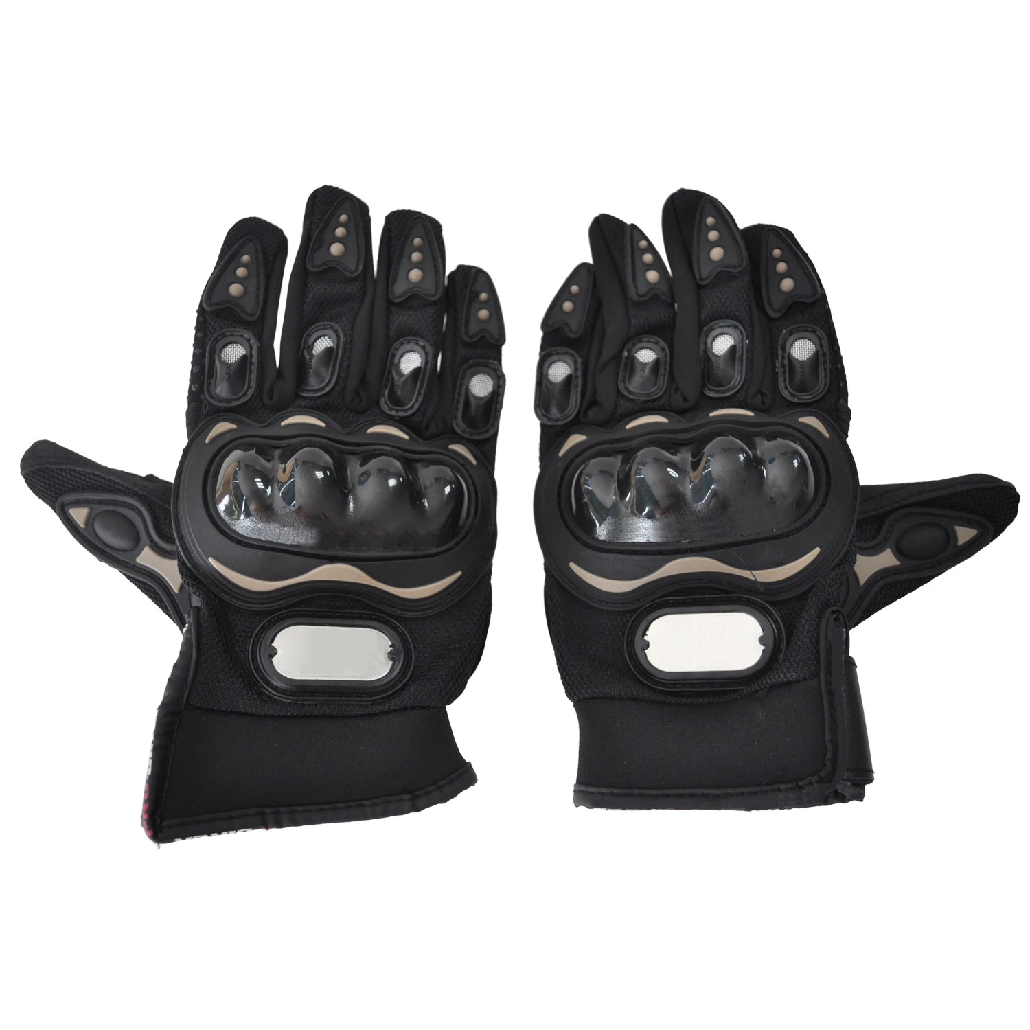 

MOOL 2 x Motorcycle Gloves Bike ATV Racing Black