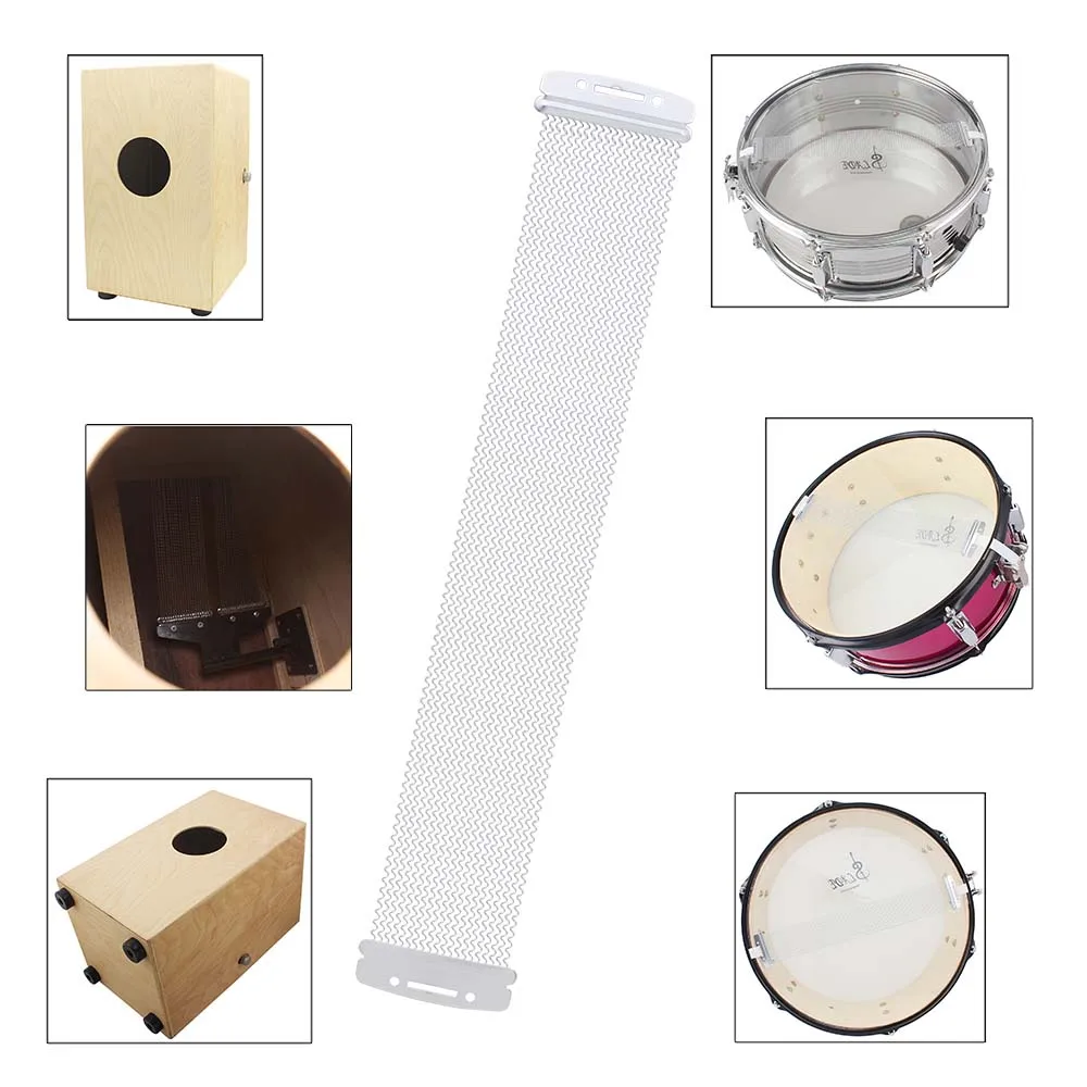 Muse Steel Snare Wire 20 Strand for 14 Inch Snare Drum Cajon Box Drum Percussion Instruments