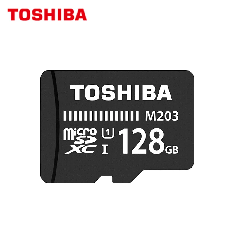 Original TOSHIBA M203 Micro SD Card 16GB 32GB SDHC High Speed 100MB/S U1 64GB 128GB SDXC Memory Card UHS-I TF Card Microsd