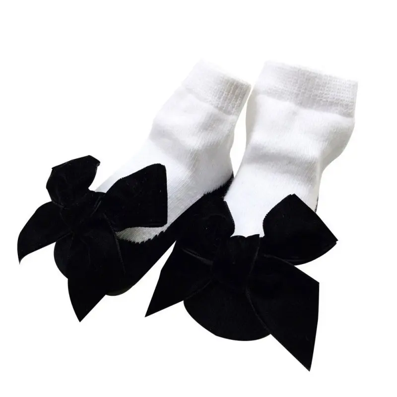 Baby Infant Socks Newborns Girls Princess Bow Knot Socks Holiday Birthday Gifts