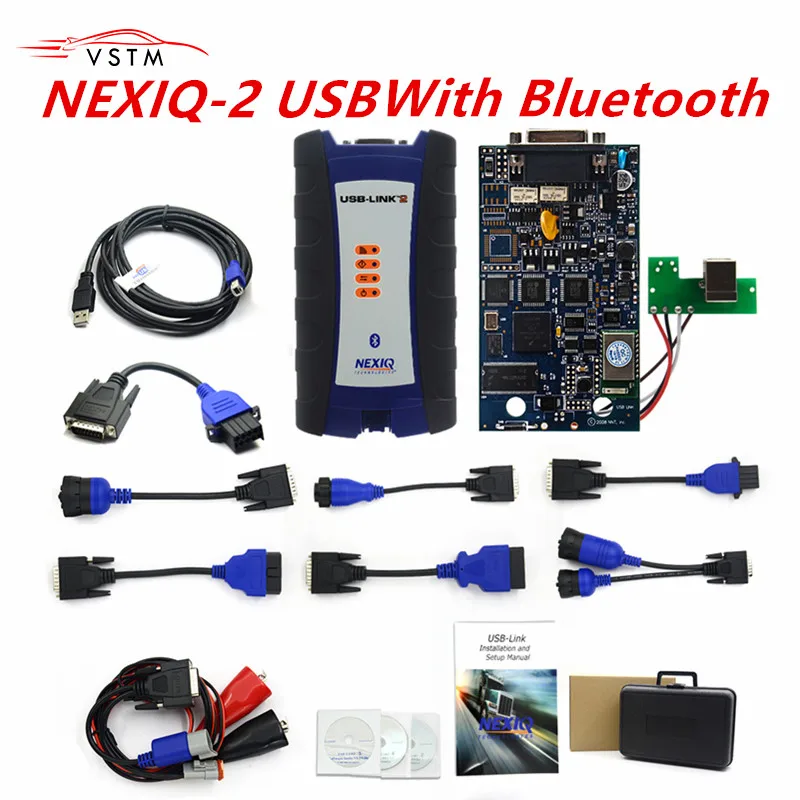 

Professional Truck Diagnostics NEXIQ-2 USB Link For Diesel Auto Heavy Duty Truck Nexiq 2 Bluetooth diagnose engines