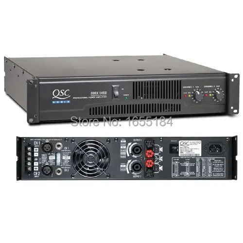 

Мощный усилитель 2u 8 ohm 350W QSC RMX1450 350W от китайского производителя
