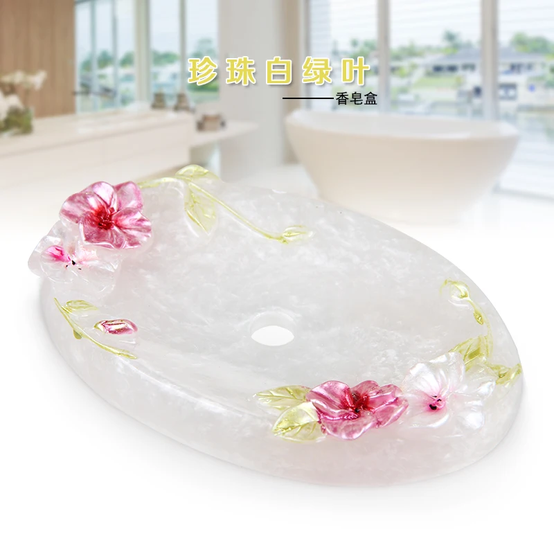 

Lishui without cover soap soap dish toilet bath soap box simple travel non ceramic resin