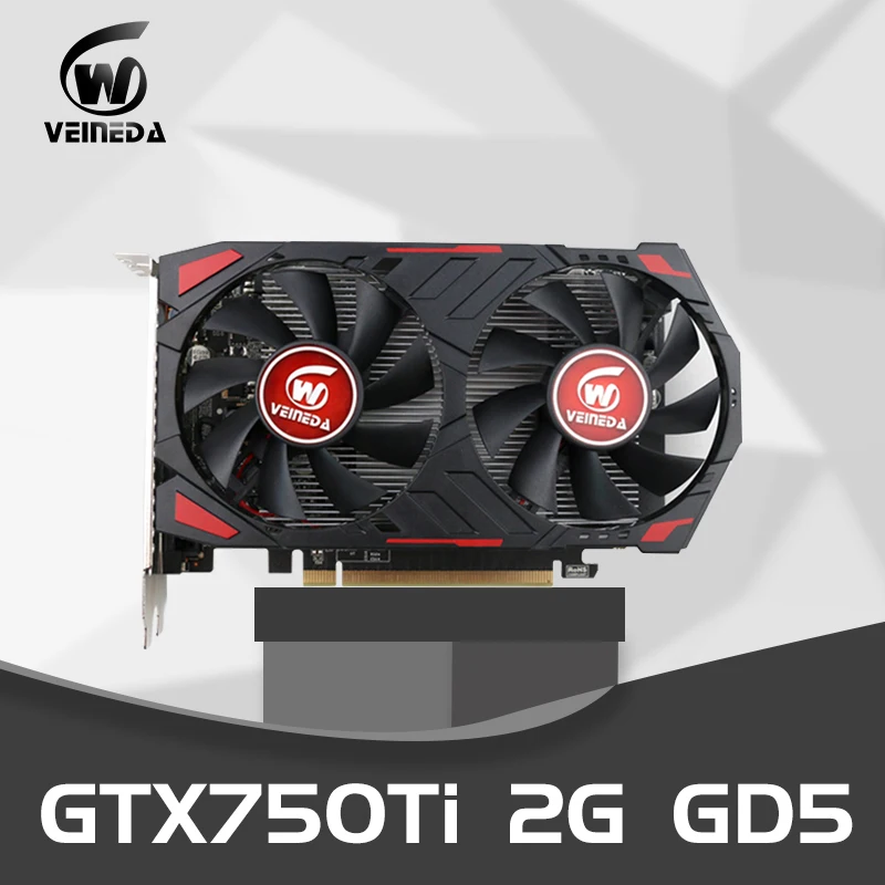 

Video Cardgtx 750Ti 2GB 128Bit GDDR5 Graphics Cards Geforce GTX 750Ti Desktop for nVIDIA Map VGA Hdmi