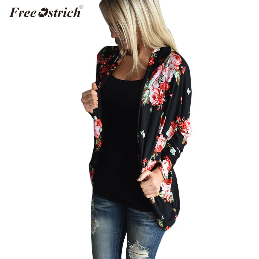 

Free Ostrich 2019 Blusas Floral Print Camisa Feminina V Neck Long Sleeve Casual Blouse Long Shirt Women Tops Dropshipping O26