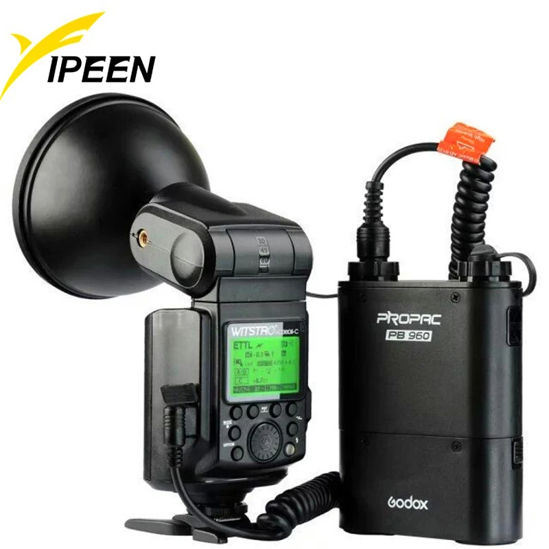 Godox Новый WITSTRO AD360II TTL 360 W/S беспроводной контроль мощности Наружная вспышка PB960
