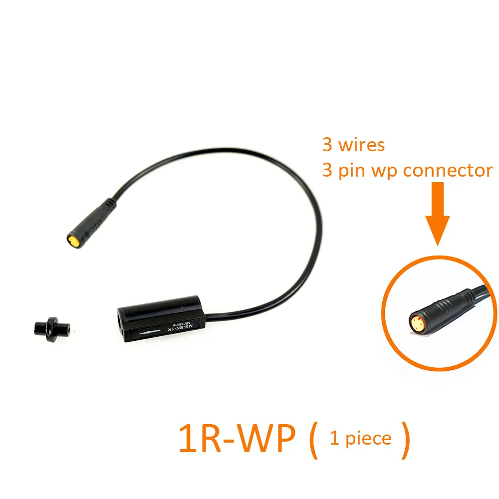Okfeet Электрический велосипед тормозной датчик механический/Гидравлический тормозной датчик MS-BK-2 водонепроницаемый разъем - Цвет: MS1R WP 1 piece