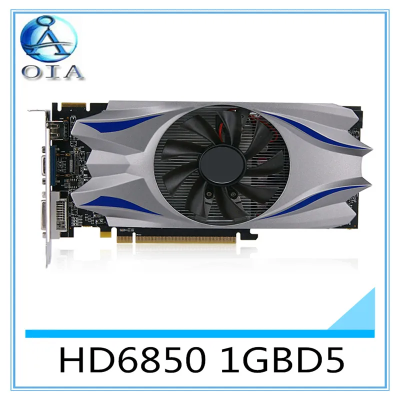  New Original Desktop Graphics Card HD6850 1GBD5  800/4000MHZ 256BIT desktop computer independent  game  card  video card 