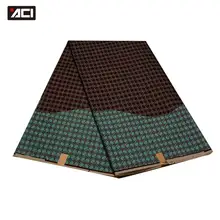 ACI лучшее качество Анкара Африканский Воск принты ткань Tissu воск нигерийский Текстиль 6 ярдов/шт полиэстер воск Tissu Африканский для платья