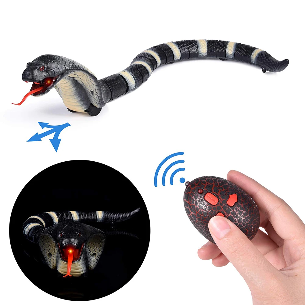 

New Arrival Infrared Remote Radio Control Naja IR RC Snake Bionic Reptile Animal Infrared Control Interesting Toys