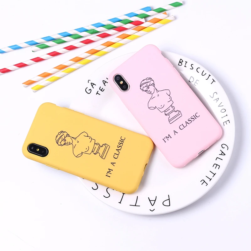 David Art I Am Classic Girl Boss для iPhone 12 11 Pro 6S 8 8Plus X 7 7Plus XS Max мягкий силиконовый чехол