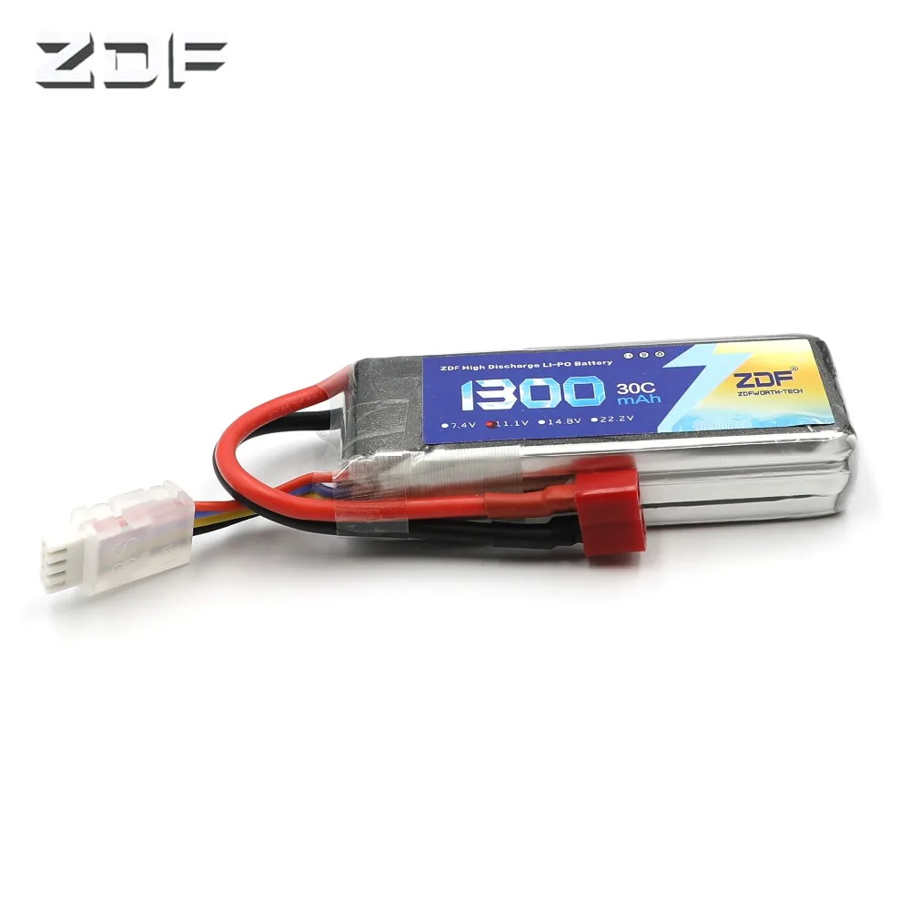 Аккумуляторная батарея ZDF Power 3S 11 1 В 1300 мАч 30C с разъемом T XT60 XT90 EC5 | Игрушки и хобби