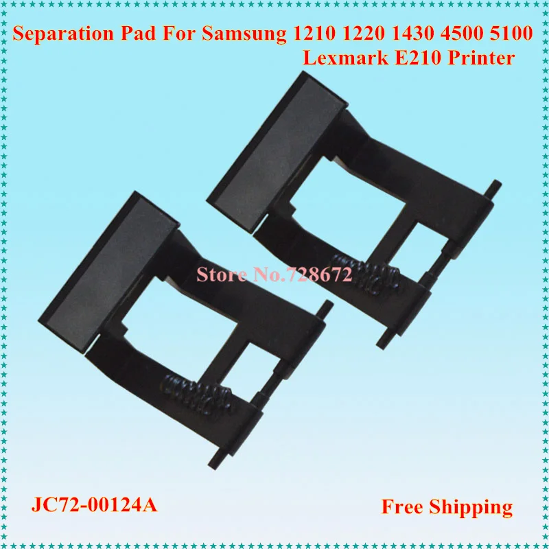 10 X JC72 00124A совместимый разделительный коврик для Samsung ML 1210 1220 1430 4500 555P Lexmarks E210 части