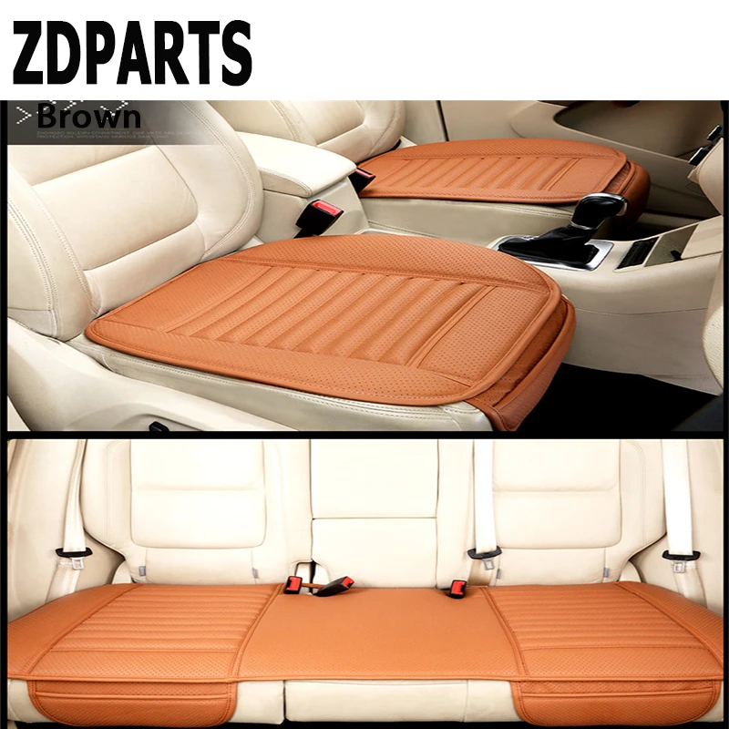 

ZDPARTS 4color Leather Car styling Cushion Seat Covers Pad For Hyundai i30 ix35 ix25 Solaris Tucson 2017 Mazda 3 6 cx-5 Subaru