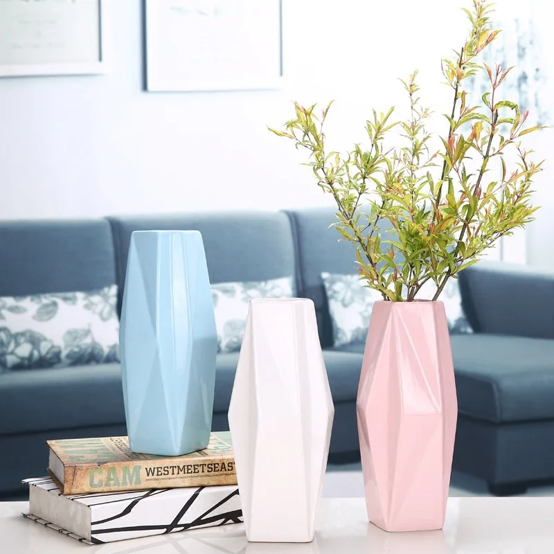

New Year Christmas Home Decoration Craft Vase Ceramic Tabletop Flower Vases Flower Vases For Decoration Water Plant Vases Craft