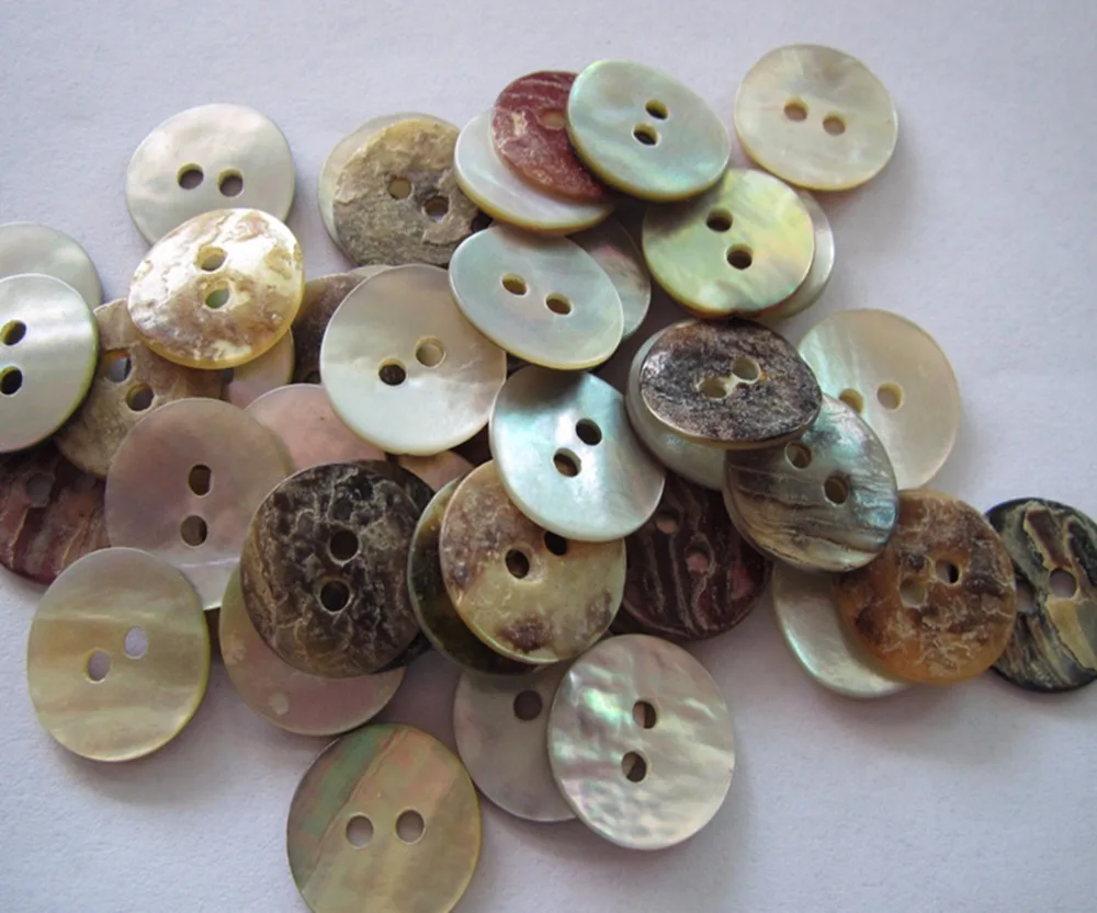 

13.97mm Markov shell button diy akoya sewing shell button free shipping flat mother of pearl shell 100pcs