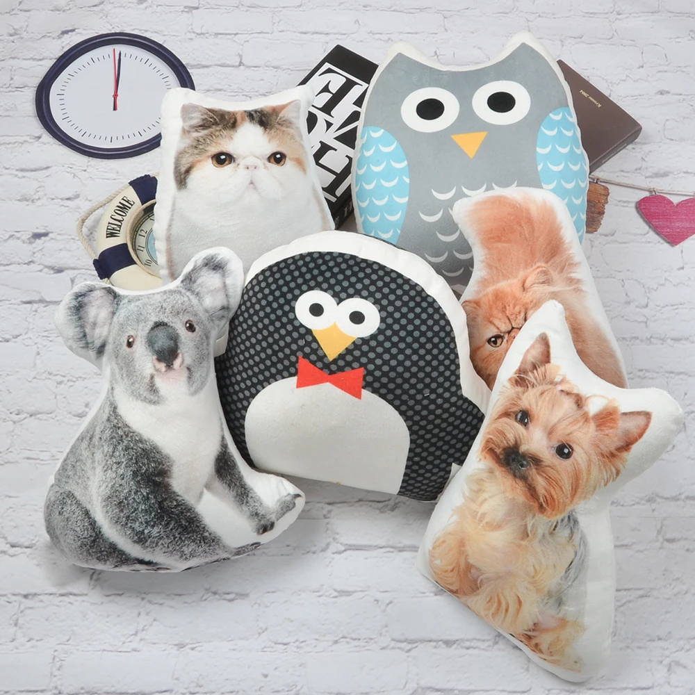 

Custom Decorative Pillows Sofa Decorative Cushions Pet Dog Cat Full Body Cute Kids Hug Pillow Toy Bulldog Brithday Gift