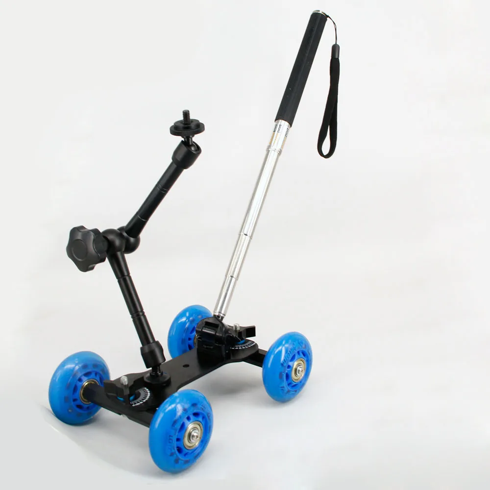 Set Table photography dolly + Handheld lever monopod + 11