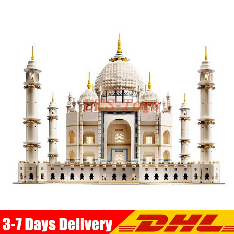 

Clone Legoed 10189 LEPIN 17001 5952pcs City Street The taj mahal Model Building Kit Set Blocks Bricks Toy Gift