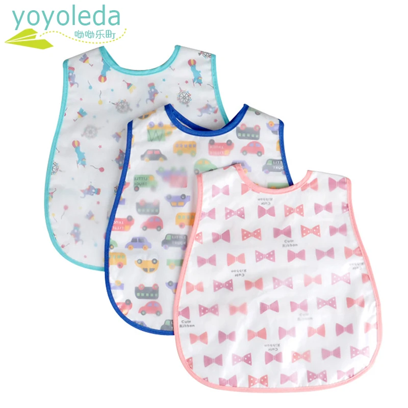

Baby EVA Waterproof Feeding Bibs Infant Cute Plaid Feeding Cloth Towels Bandana Apron Bibs Burp Children Apron Kids Accessories