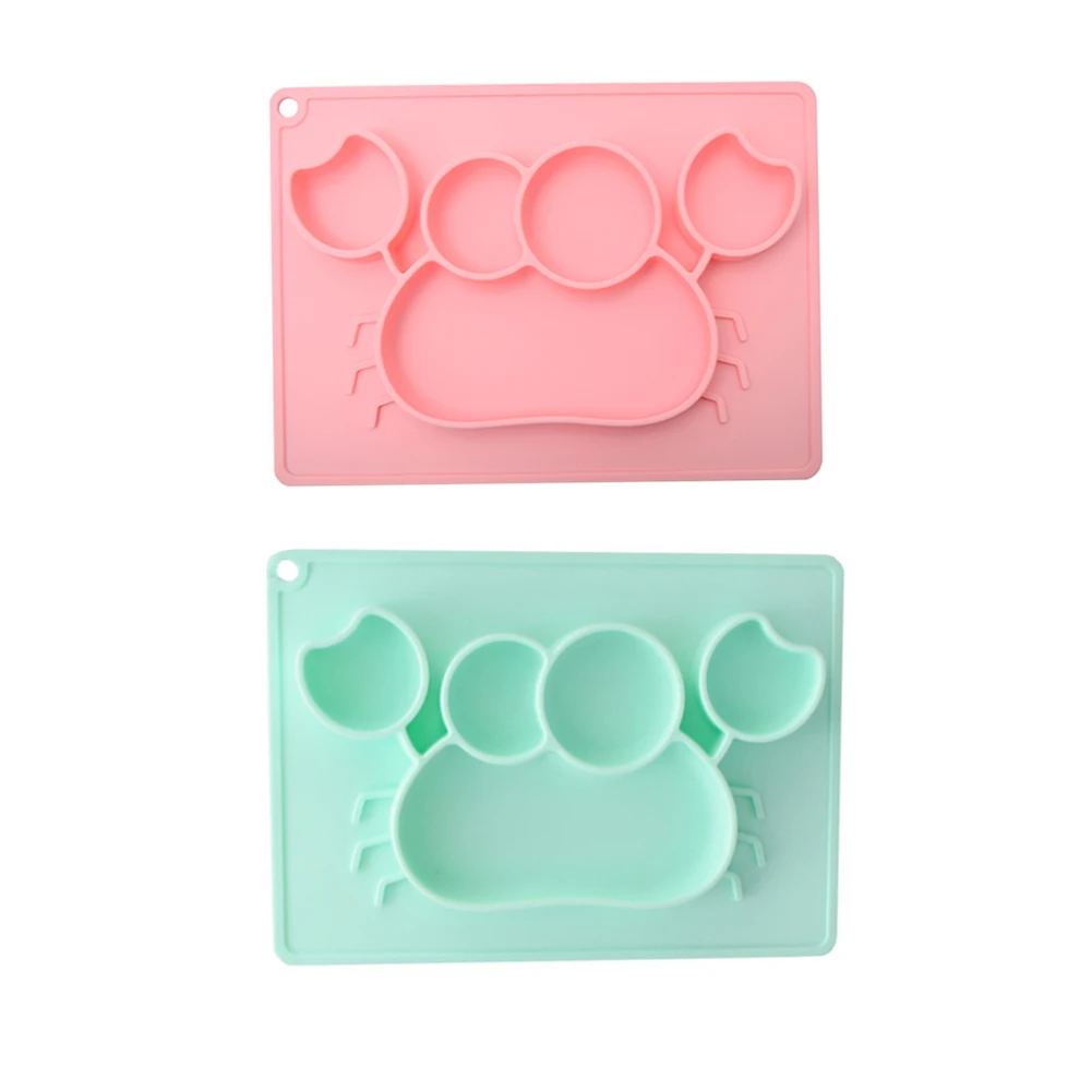 Baby Feeding Mat Toddlers Silicone Placemat Dishwasher Microwave Oven Safe Fits Most High Chair Trays Tableware