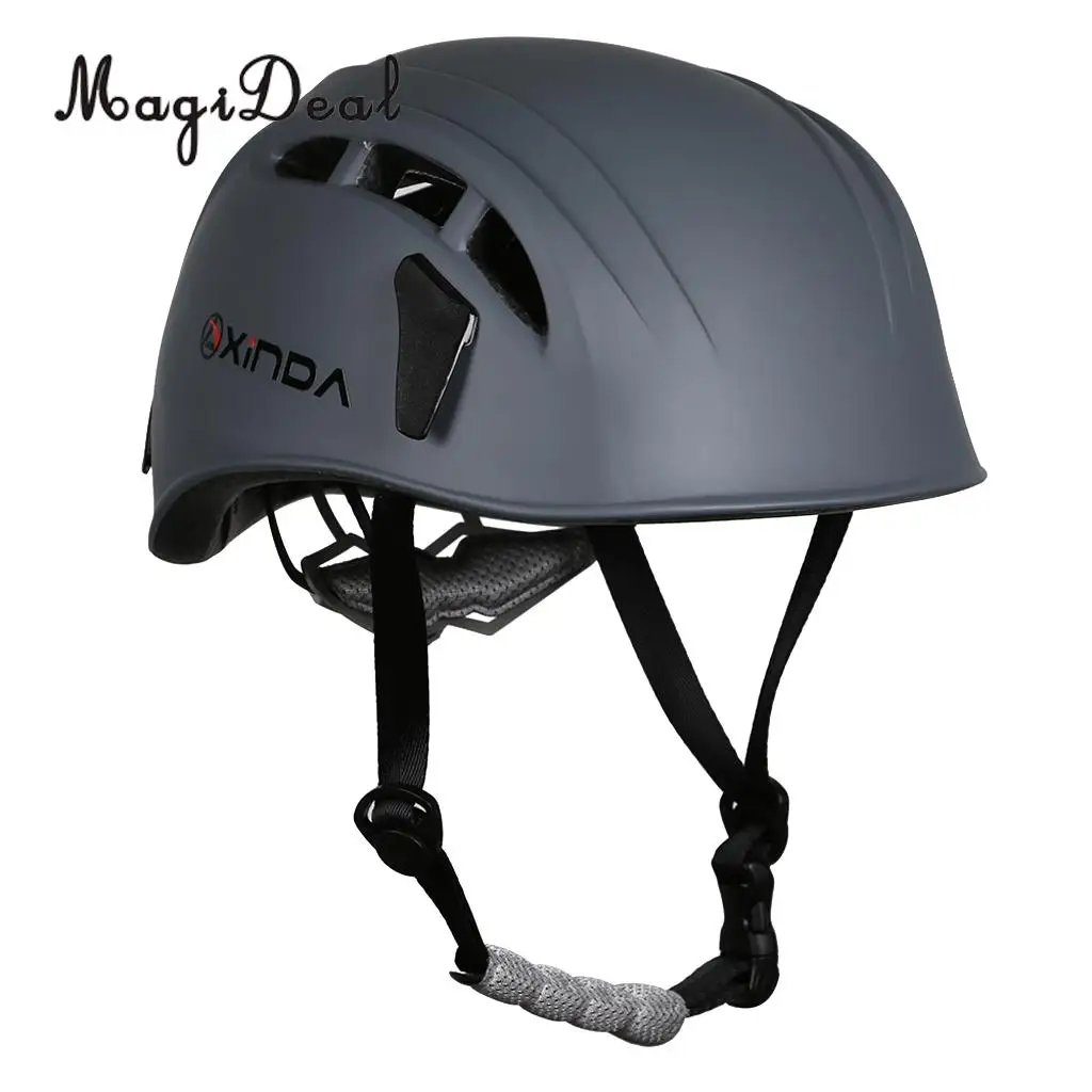 MagiDeal Safety Helmet Rock Climbing Tree Caving Kayaking Rappel Rescue Hard Hat for Outdoor Mountaineer Helmet Protective Gear