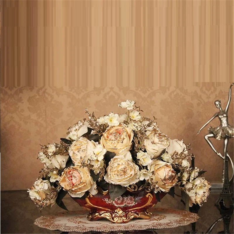 MODEL O Blumenvasen Wazony Ozdobne, золотые керамические украшения, современные аксессуары для украшения дома, Современная ваза для цветов - Цвет: MODEL O