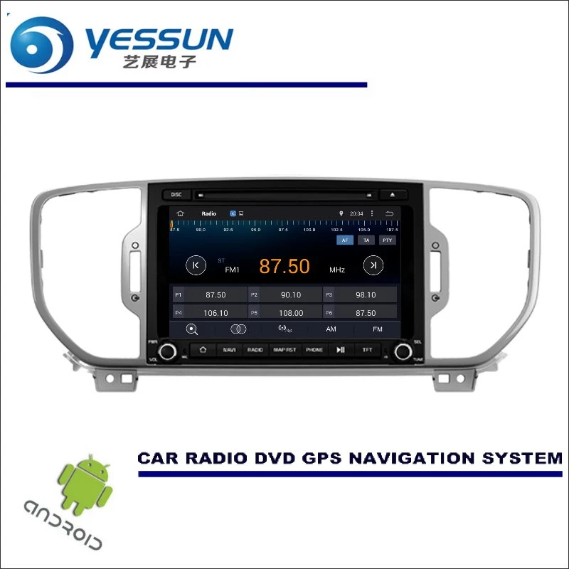 Sale YESSUN Wince / Android Car Multimedia Navigation System For KIA KX5 / Sportage QL 2015~2017 CD DVD GPS Player Navi Radio Screen 1